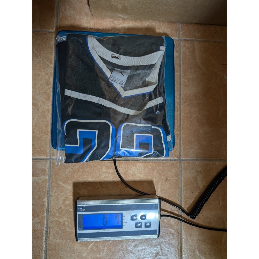 Vintage 2004 Air Jordan Black & White Lining 23 Jersey Size XXL - Picture 12 of 13